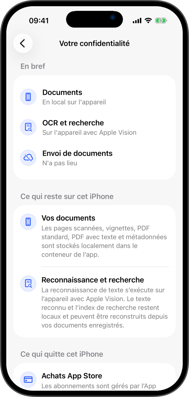 Politique de confidentialité - Flatscan